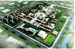 在建的新校区效果图